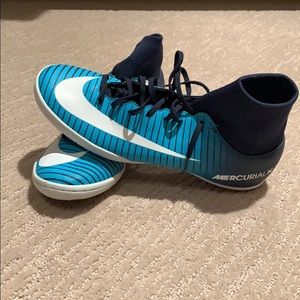 Blue Men Nike Mercurials